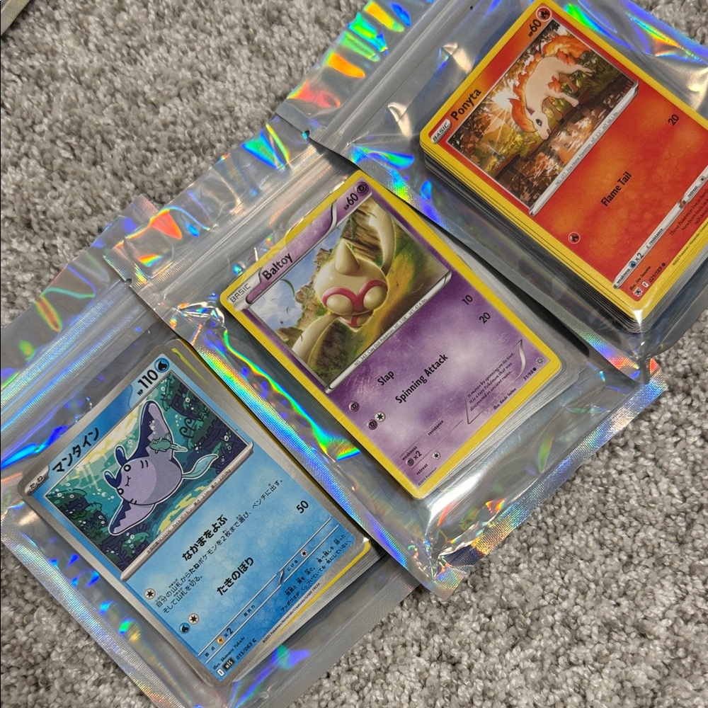 Pokémon bulk cards